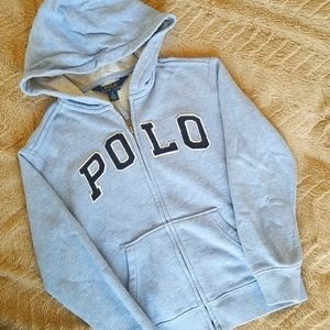 Polo Zip Up Hoodie